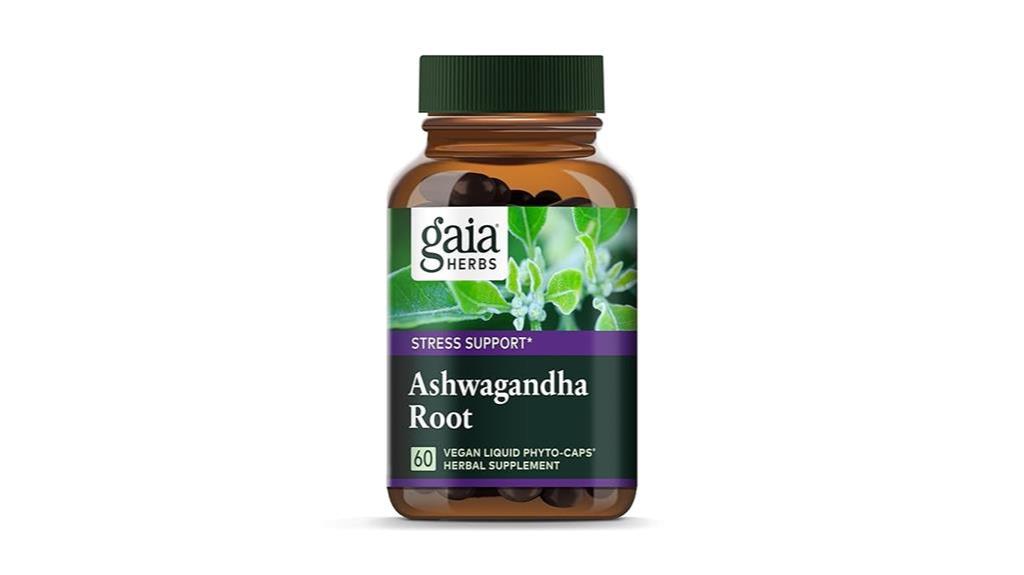 ashwagandha root supplement capsules