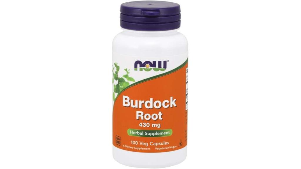 burdock root veg capsules