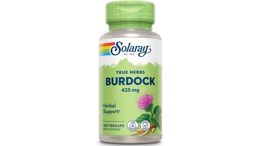 burdock root vegcaps 425mg