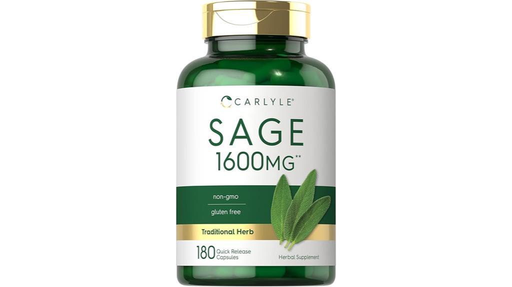 carlyle sage supplement details