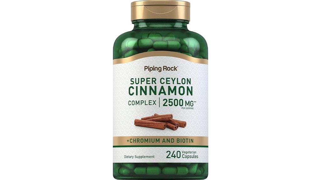 ceylon cinnamon in capsules