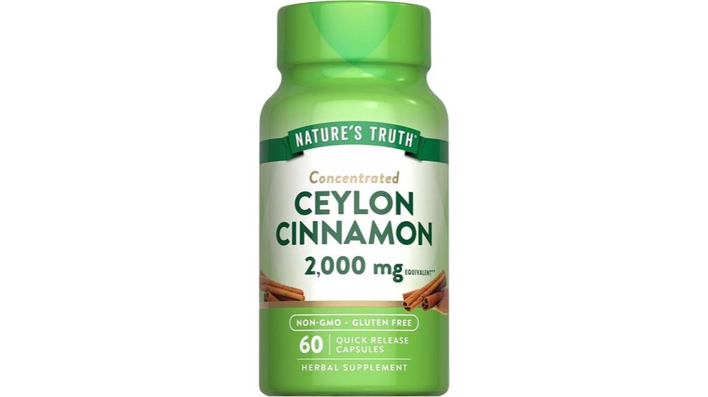 ceylon cinnamon pill capsules