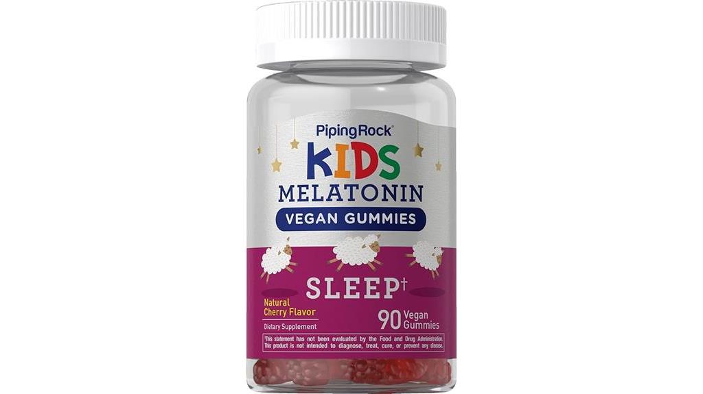 cherry flavored melatonin gummies