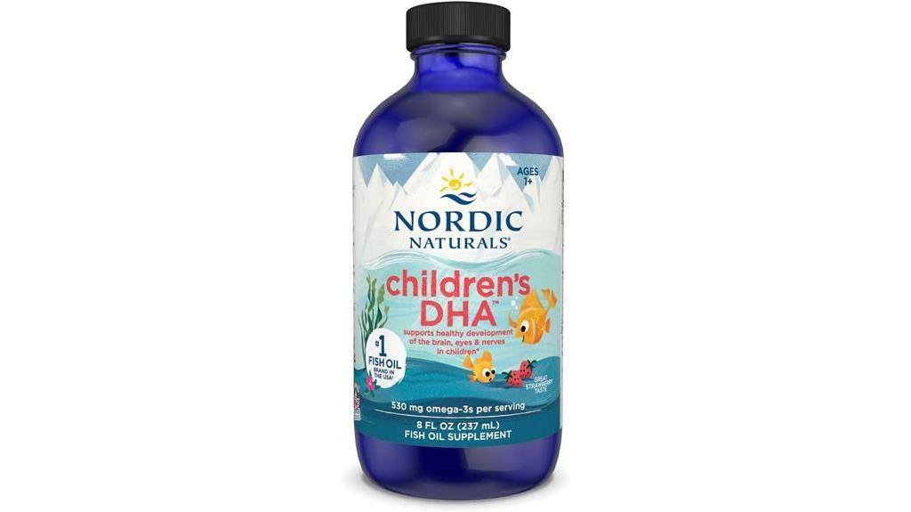 children s dha strawberry supplement