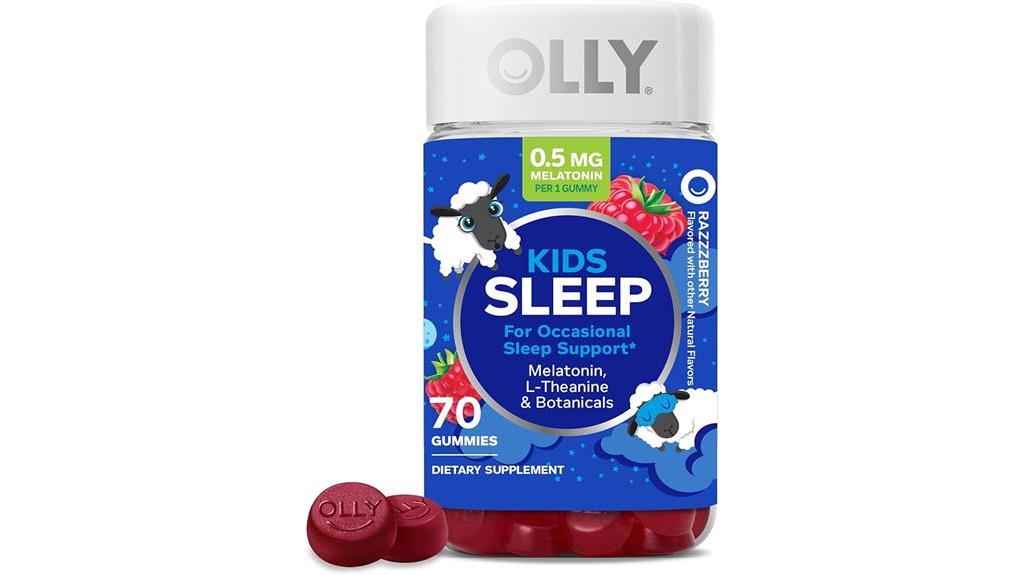 children s raspberry sleep gummies