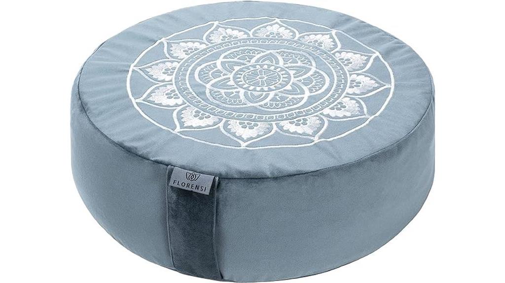 comfortable cushion for meditating