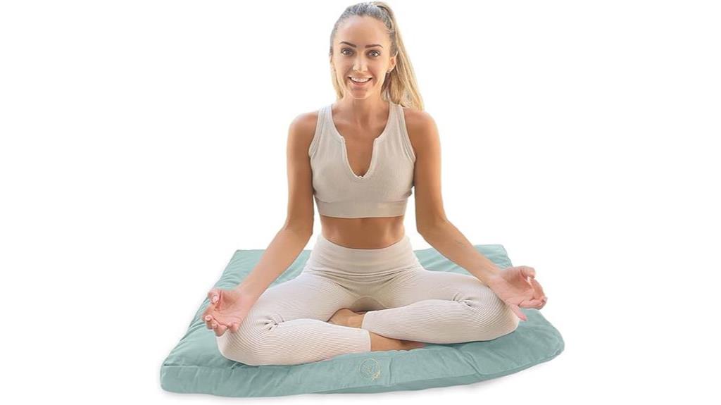 comfortable meditation cushion option