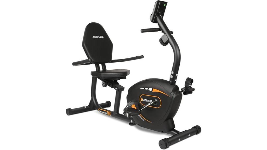 comfortable recumbent bike option