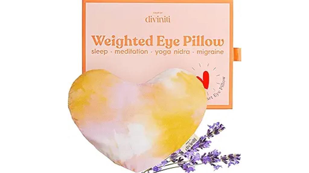 comfortable weighted eye mask