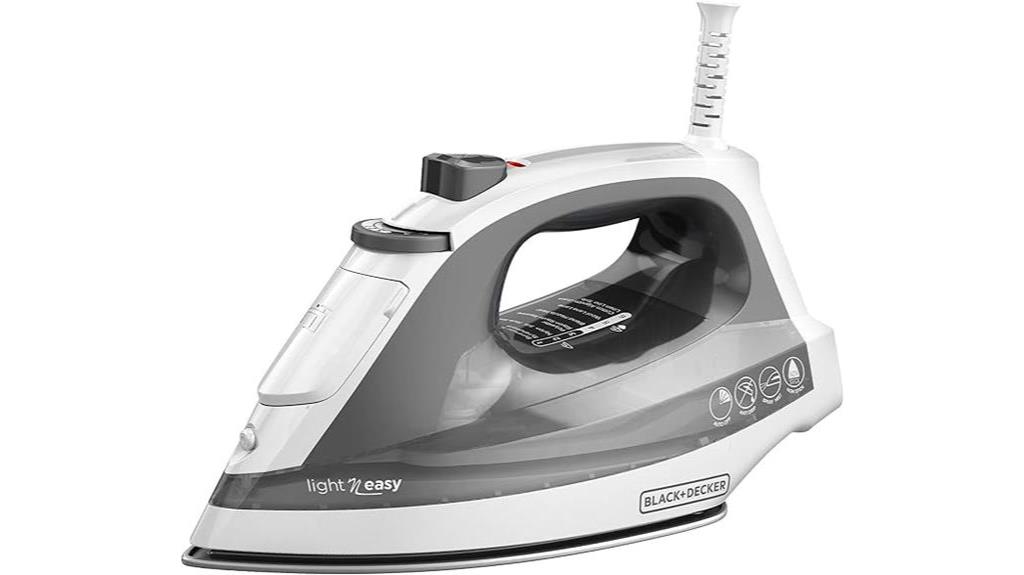 compact steam iron model