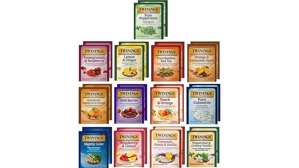 decaf herbal tea sampler