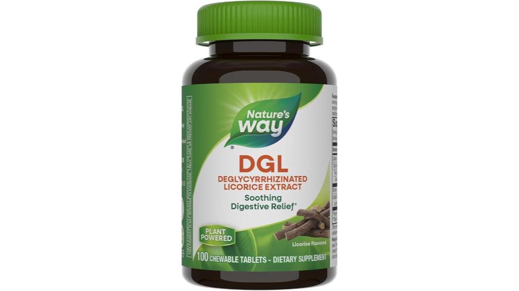 dgl chewable tablet relief