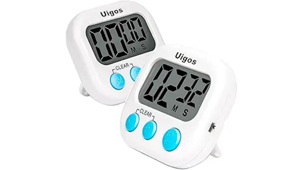 digital kitchen timer set