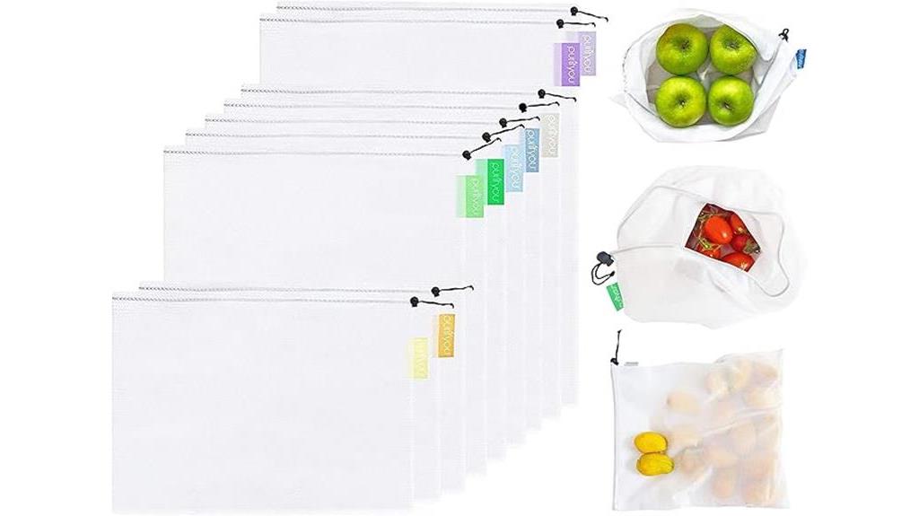 eco friendly produce bag set