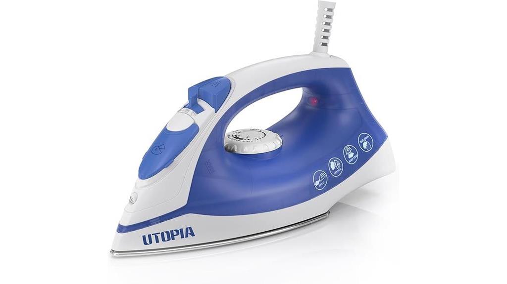 efficient steam ironing experience