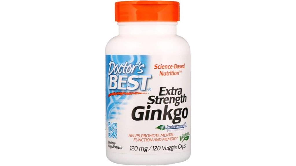 extra strength ginkgo capsules