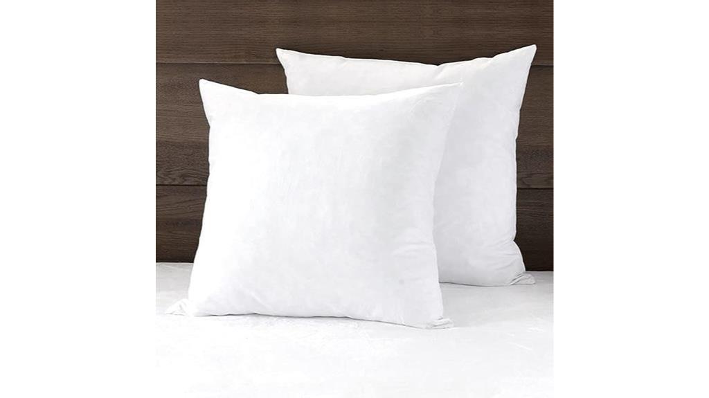 feather down pillow inserts