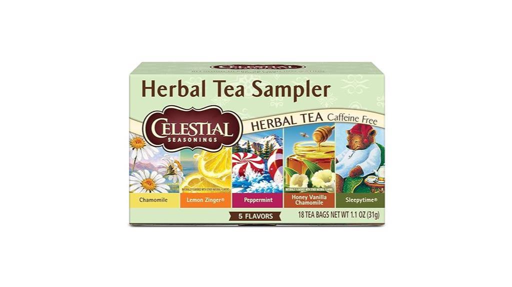 herbal tea sampler pack