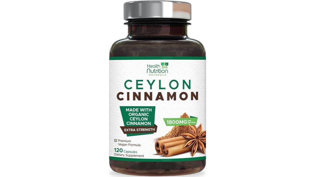 high potency cinnamon supplement