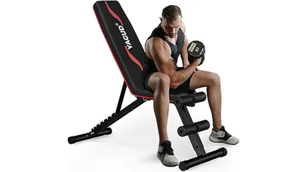 home gym workout bench