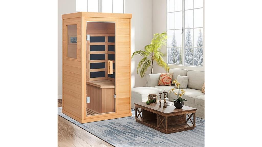 home infrared sauna full spectrum