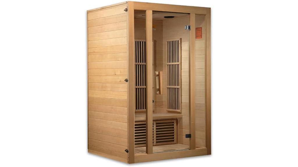 infrared sauna for two