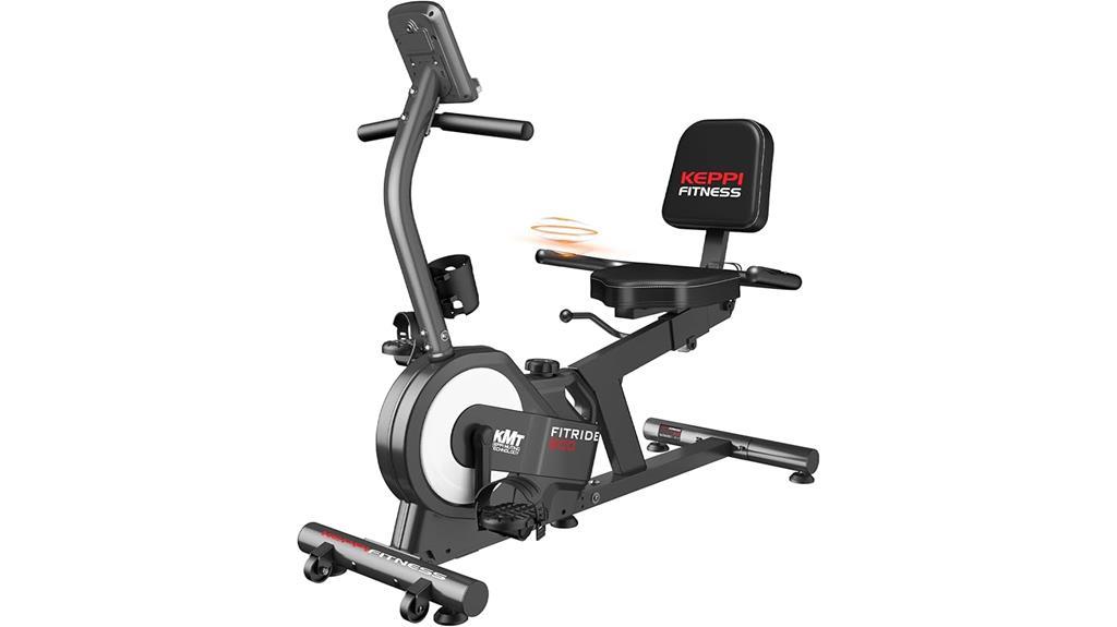 keppifitness recumbent exercise bike