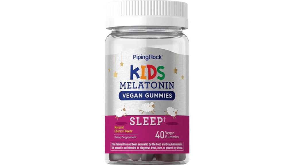 kids melatonin gummy supplement