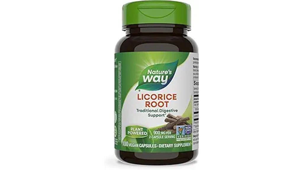 licorice root digestive supplement