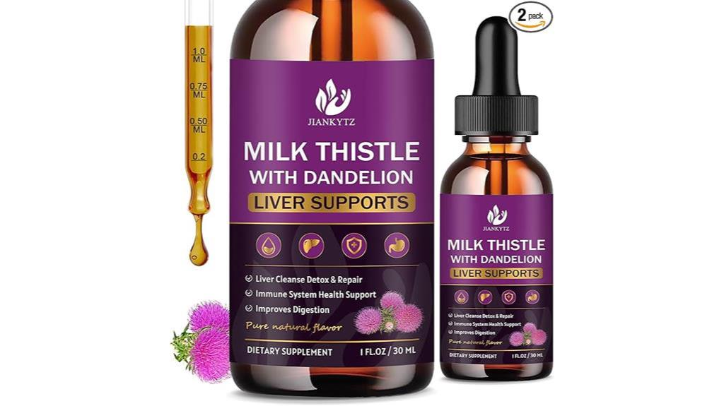 liver cleanse with milk thistle