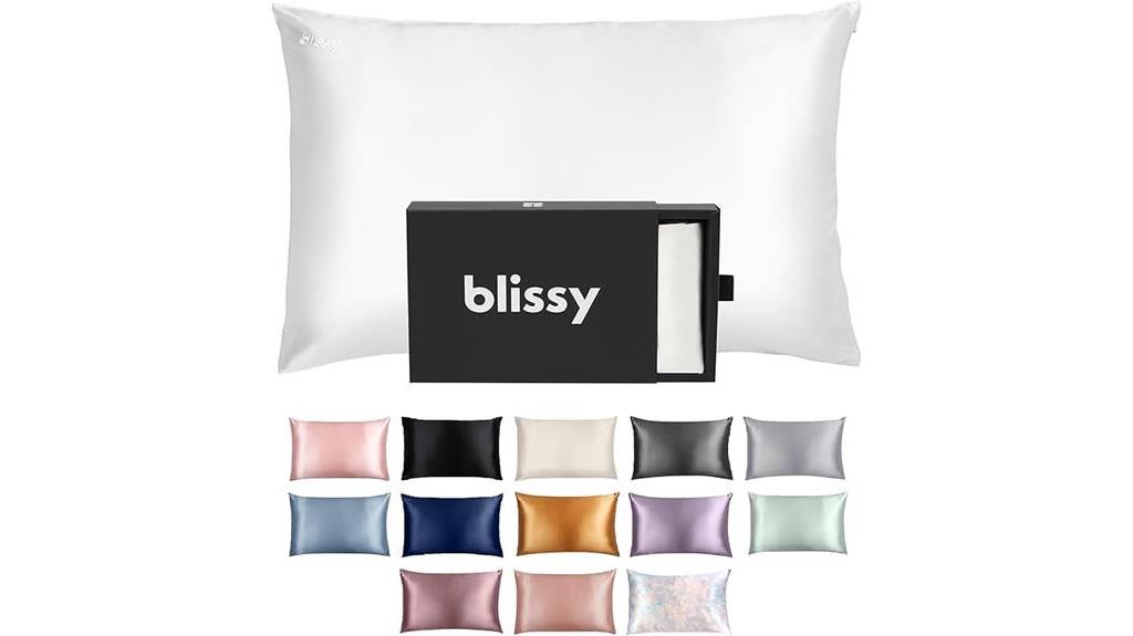 luxurious silk pillowcase option