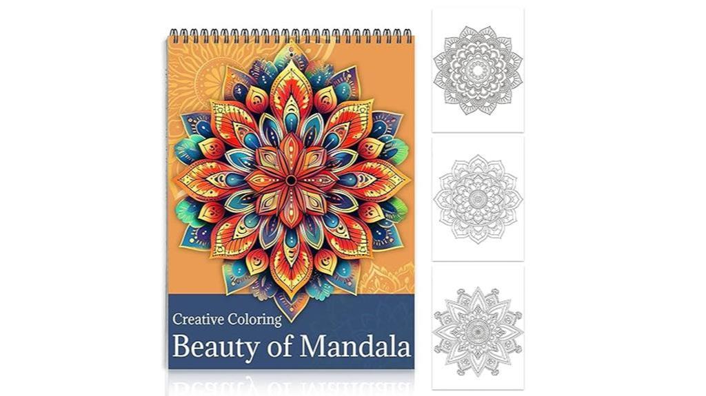 mandala coloring book adult