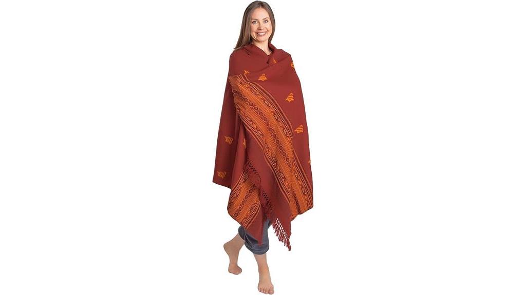 meditation shawl and blanket