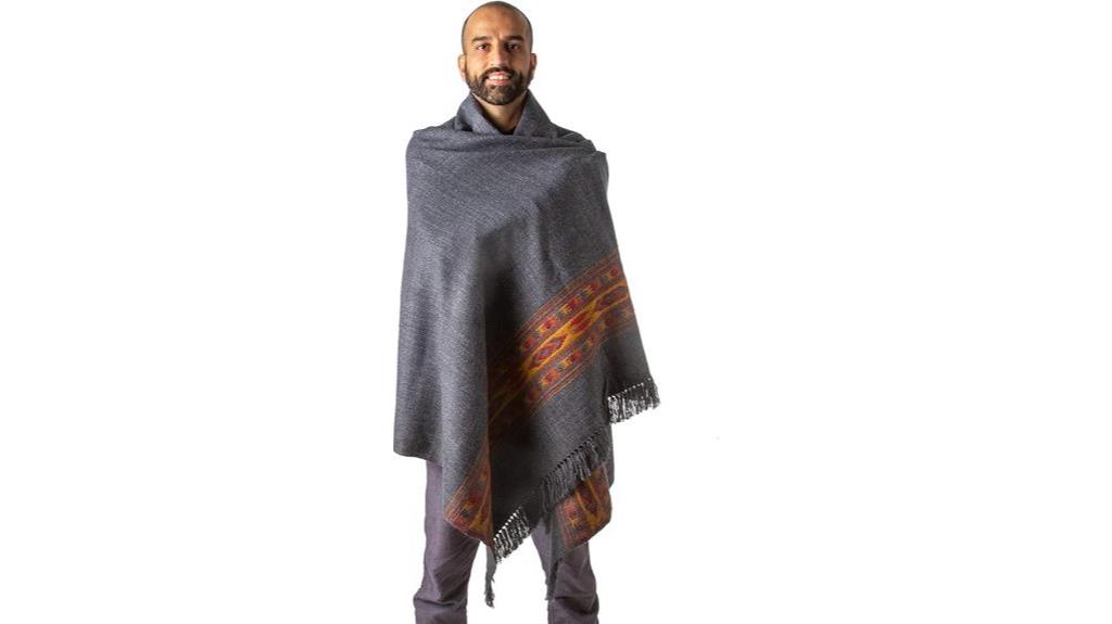 meditation shawl unisex wrap