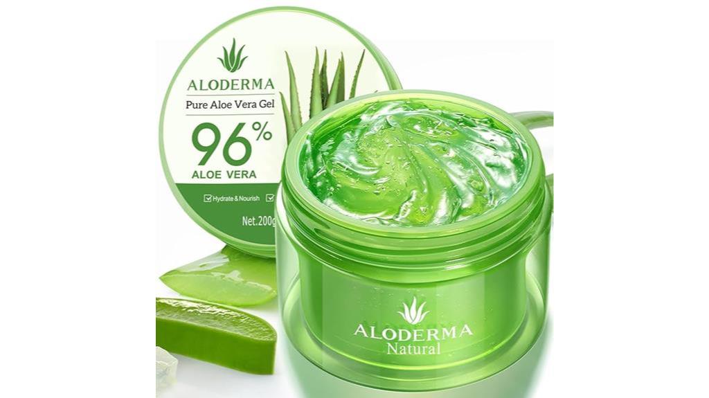 organic aloe vera gel