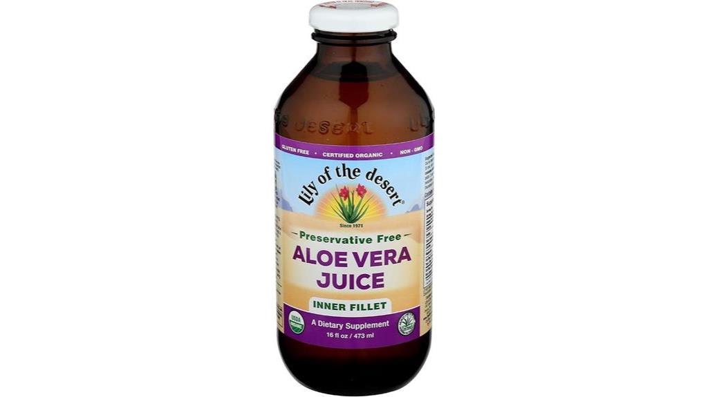 organic aloe vera juice