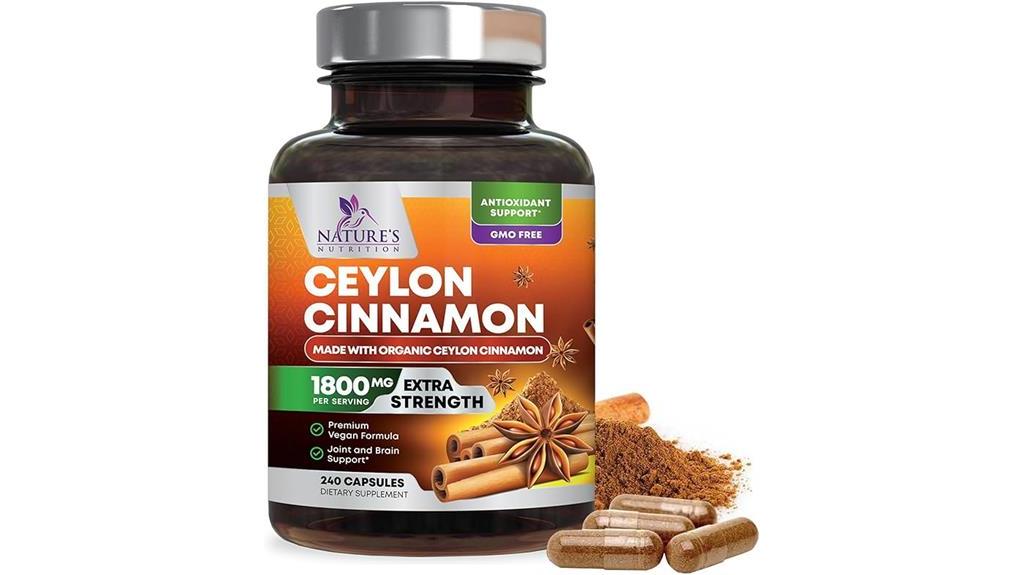 organic ceylon cinnamon capsules