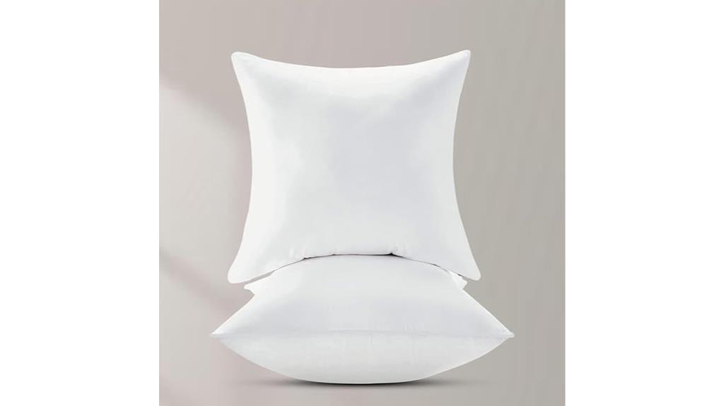 organic cotton pillow inserts