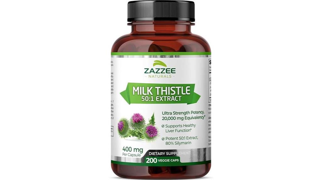 organic milk thistle extract