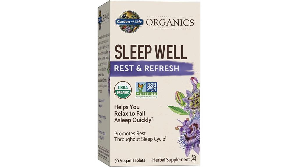 organic sleep aid tablets