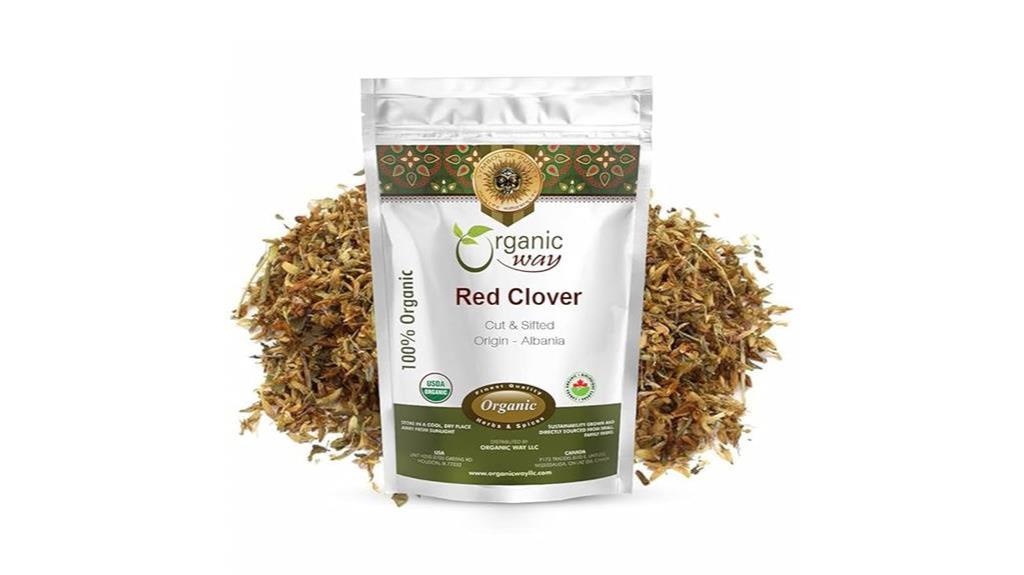 red clover herbal tea