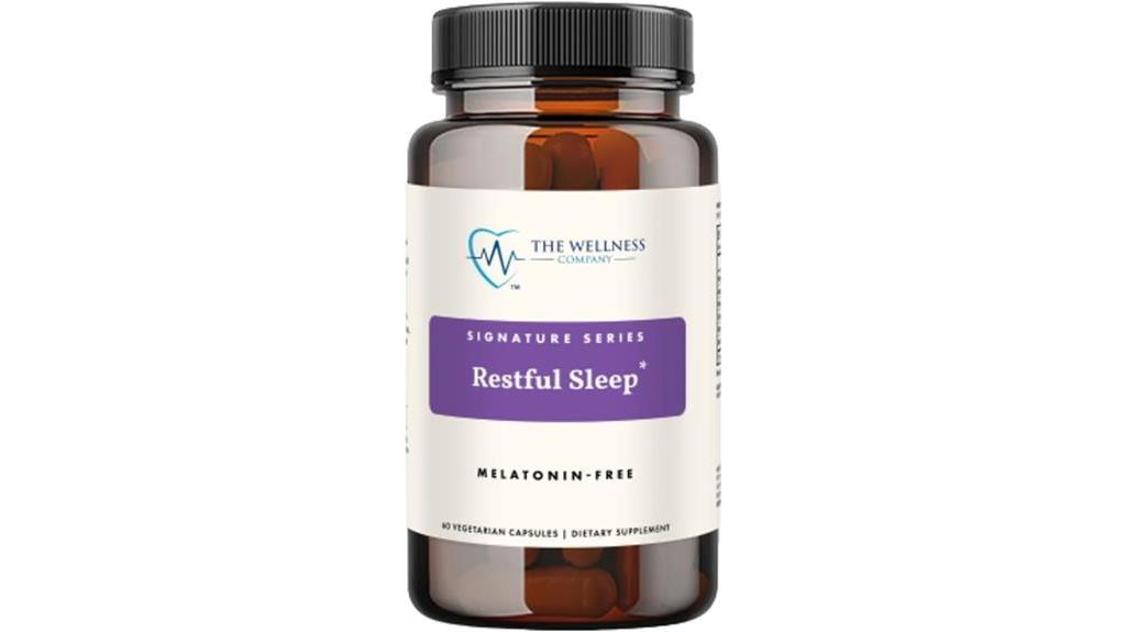 restful sleep supplement capsules