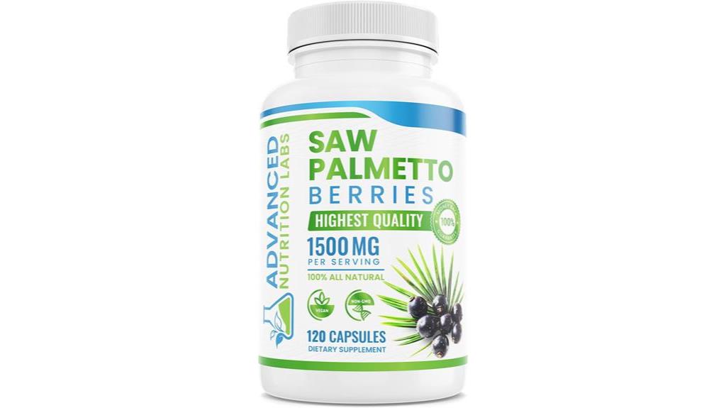 saw palmetto extract capsules