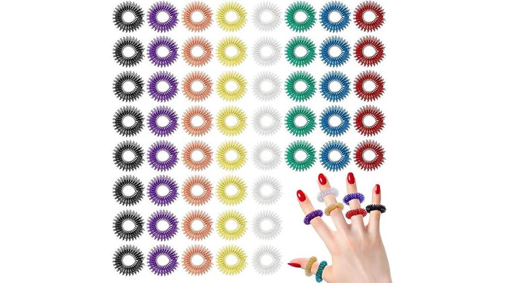 sensory acupressure rings fidgets