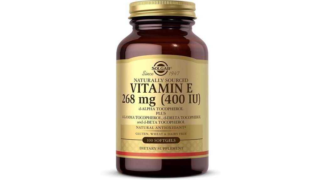 solgar vitamin e softgels