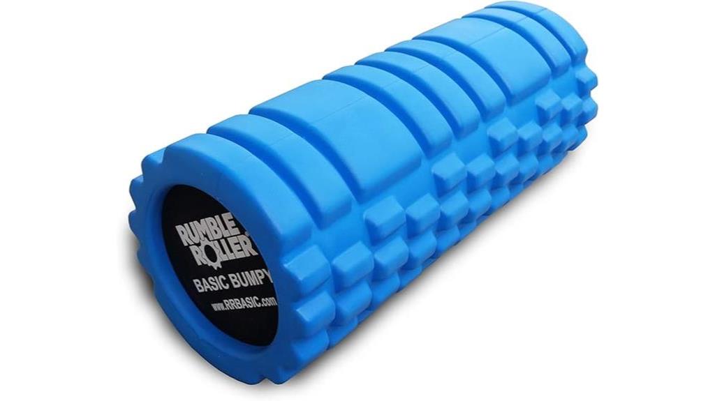 textural foam roller for massage