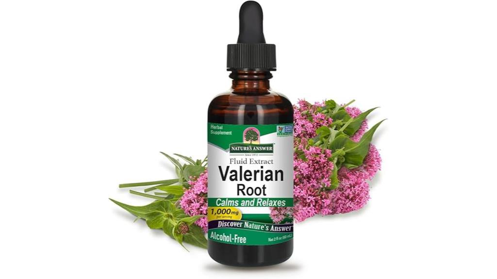 valerian root extract product