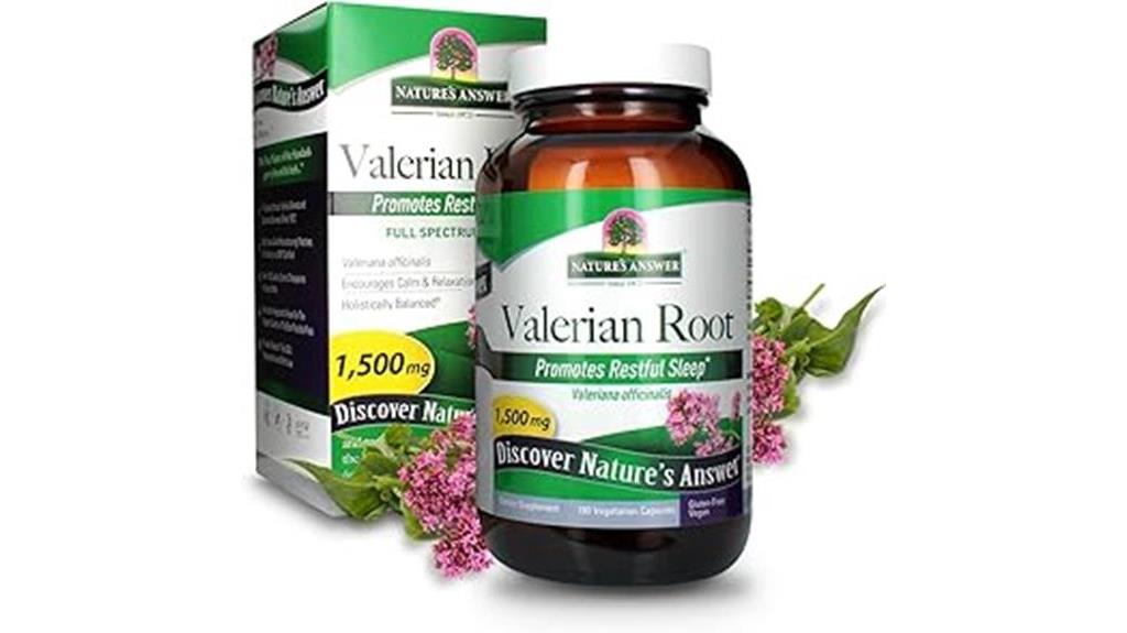 valerian root for relaxation