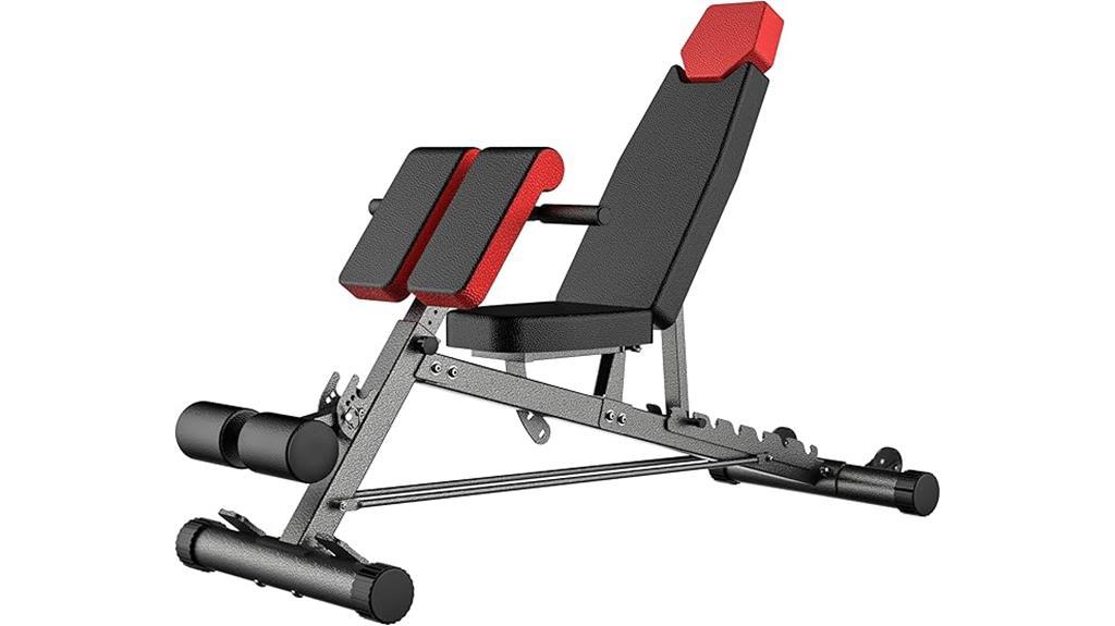 versatile weight bench option