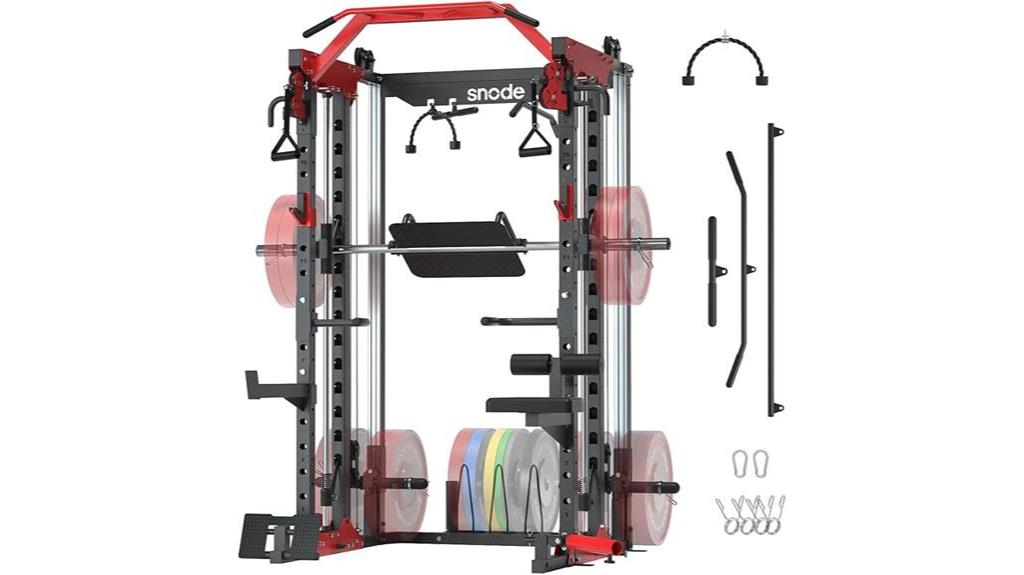 vertical smith machine design